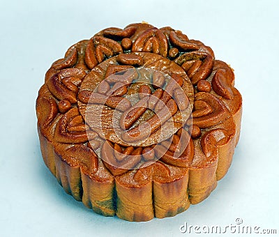 Chinese moon cake Stock Photo