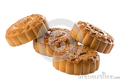 Chinese Moon Cakes Stock Photo