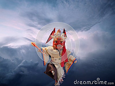 Chinese mythological being Stock Photo