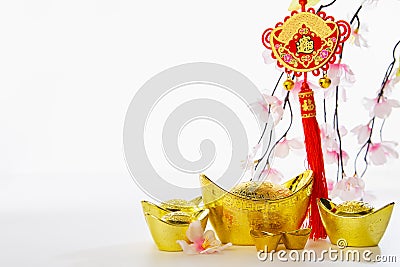 Chinese New Year background 2019 Stock Photo