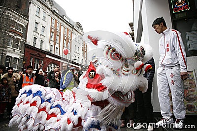 Chinese New Year Celebration, 2012 Editorial Stock Photo