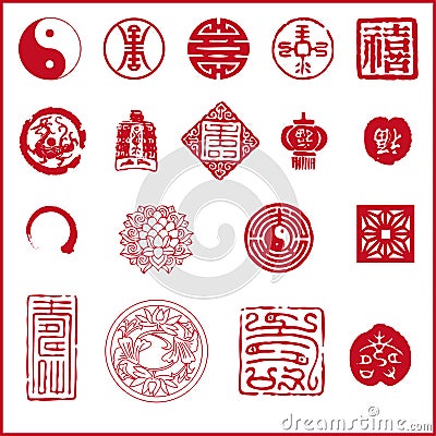 Chinese new year icon Vector Illustration