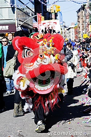 Chinese new year parade Editorial Stock Photo