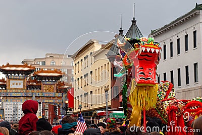 Chinese New Year Parade Editorial Stock Photo
