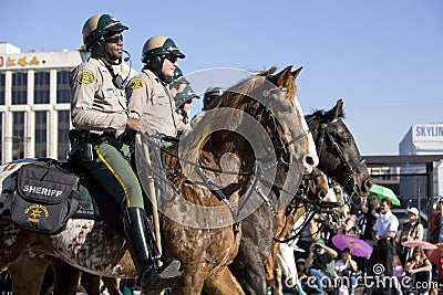 Chinese New Year Parade Mounted Police 3 Editorial Stock Photo