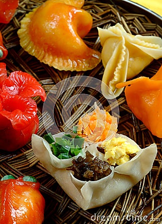 Chinese nosh Stock Photo