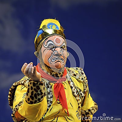 Chinese opera actor Stock Photo