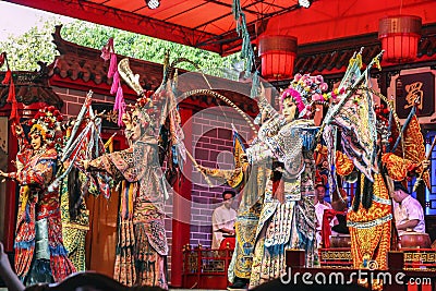 Chinese opera. Editorial Stock Photo