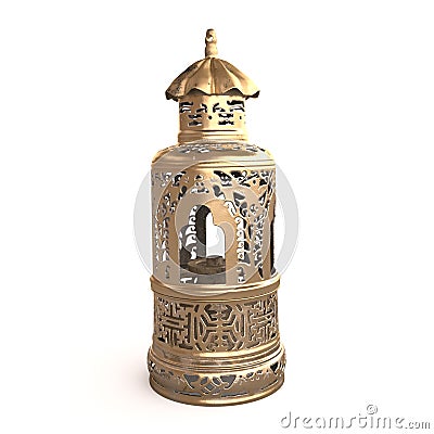 Chinese opium lamp Stock Photo