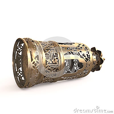 Chinese opium lamp Stock Photo