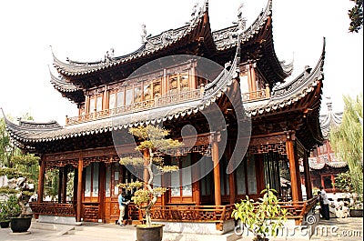 Chinese Pagoda Stock Photo