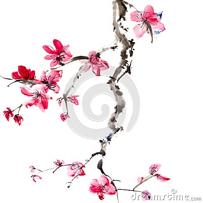 Chinese painting Stock Photo