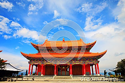 Chinese palace Stock Photo
