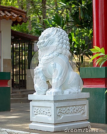 Park of the Panamanian Chinese friendship Stock Photo