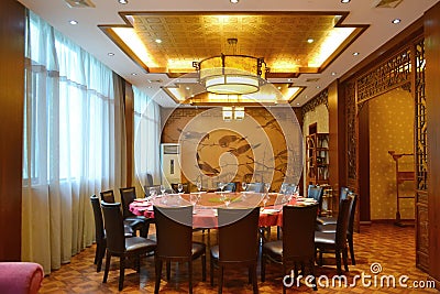 Chinese restaurant Editorial Stock Photo