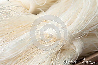 Chinese rice noodles Stock Photo