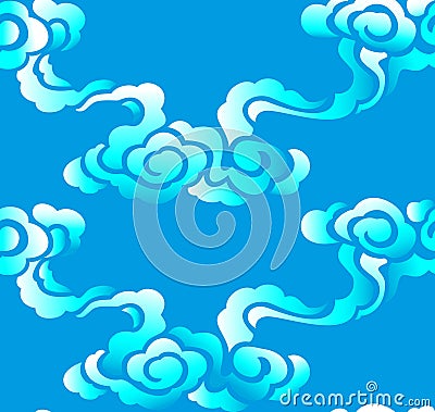 Chinese seamless pattern Vector Illustration