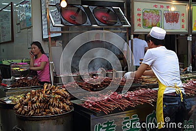 Chinese small business owners Editorial Stock Photo