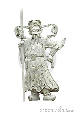 Chinese statue Stock Photo