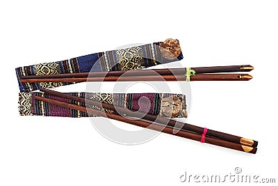 Chinese sticks Stock Photo