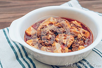 Mapo Tofu Stock Photo