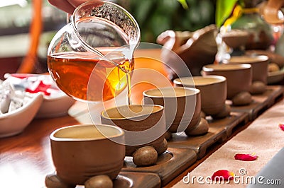 Chinese tea culture Stock Photo