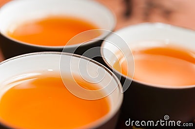 Chinese tea and cup Stock Photo