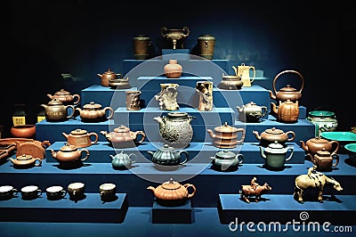 Chinese teapot Editorial Stock Photo