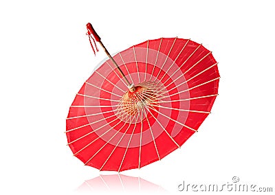 Chinese traditional craft umbrella Stock Photo