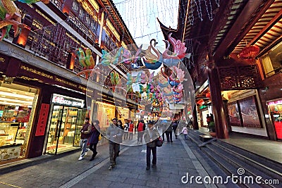 Chinese Traditional Old Street Editorial Stock Photo