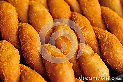 Chinese traditional street breakfast food Stock Photo
