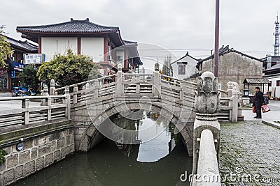 Chinese water village Editorial Stock Photo