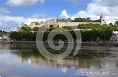 Chinon - Loire Valley - France Stock Photo