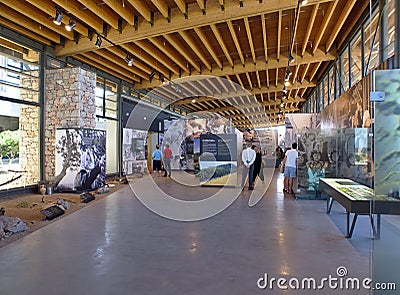 Chios mastic museum interior Editorial Stock Photo