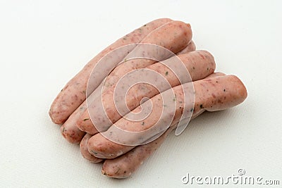 Chipolata Sausages Stock Photo