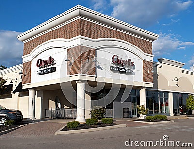 Chipotle Mexican Grill Editorial Stock Photo