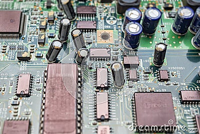 Circuit board Stock Photo