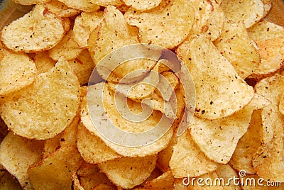 Chips crisps Stock Photo