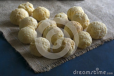 ChipÃ¡. A cheese dough traditional from Paraguay Stock Photo