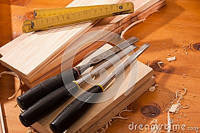 Chisel Stock Photo