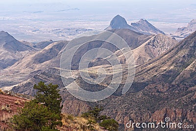 Chisos Mountains Stock Photo