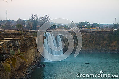 Chitrakote Falls, Bastar, Chattisgarh Stock Photo