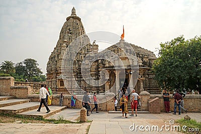 Chittorgarh Fort, Samadhisvara Temple, dedicated to the Hindu god Shiva, Rajasthan, India Editorial Stock Photo