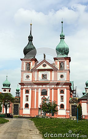 Chlum sv. Marii,Czech Republic Stock Photo