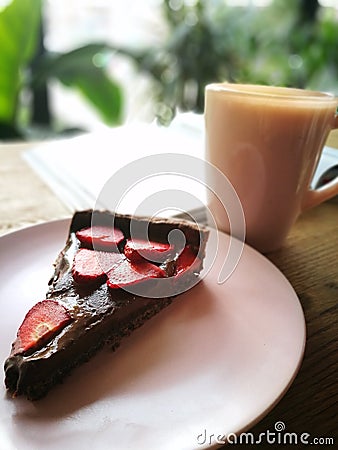 Chocolade cake Stock Photo