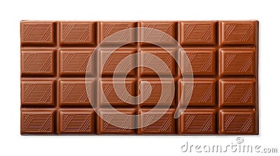 Chocolate bar Stock Photo