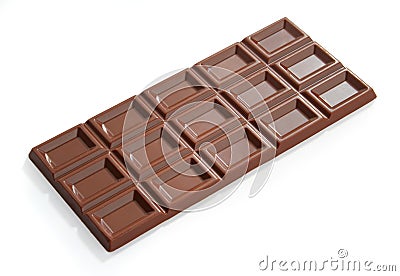 Chocolate bar Stock Photo