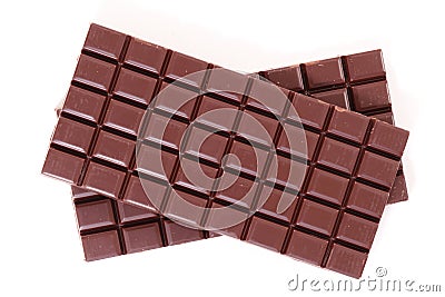 Chocolate bar Stock Photo