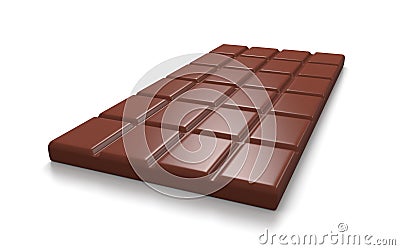 Chocolate Bar Stock Photo