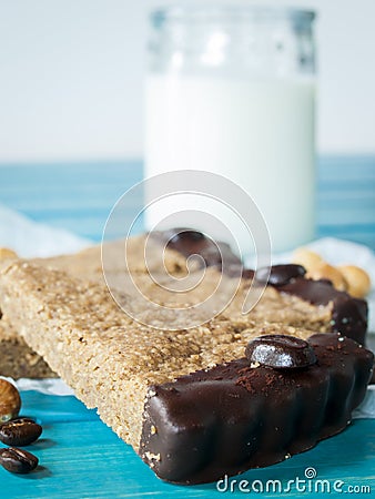 Chocolate bars Stock Photo